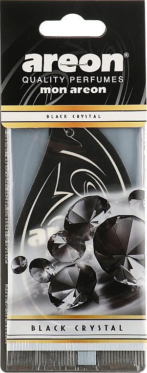 Auto-Lufterfrischer Schwarzer Kristall - Areon Mon Areon Black Crystal — Bild N1