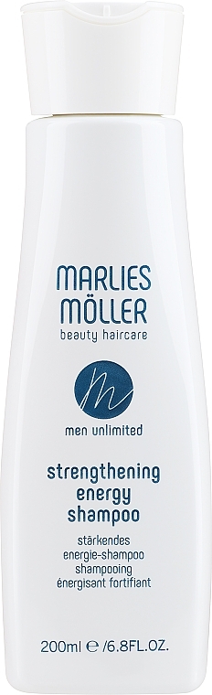Stärkendes und energiespendendes Shampoo für Männer - Marlies Moller Men Unlimited Strengthening Shampoo — Bild N1