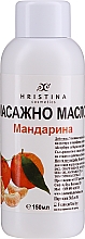 Regenerierendes feuchtigkeitsspendendes und glättendes Massageöl für den Körper mit Mandarine - Hristina Cosmetics Tangerine Massage Oil — Bild N1