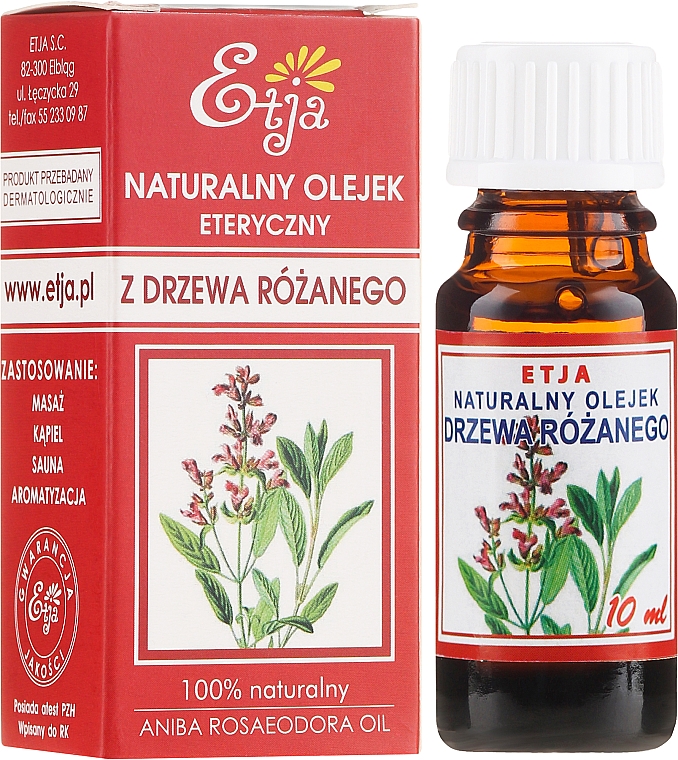 Natürliches ätherisches Rosenholzöl - Etja Natural Essential Oil — Bild N1