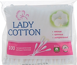 Düfte, Parfümerie und Kosmetik Wattestäbchen 100 St. - Lady Cotton