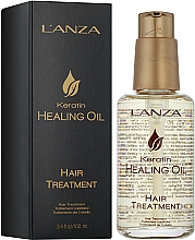 Reichhaltige Ölbehandlung mit Keratin für übermässig beschädigtes Haar - Lanza Keratin Healing Oil Hair Treatment — Bild N2
