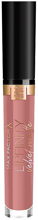 Flüssiger Lippenstift - Max Factor Lipfinity Velvet Matte Lipstick
