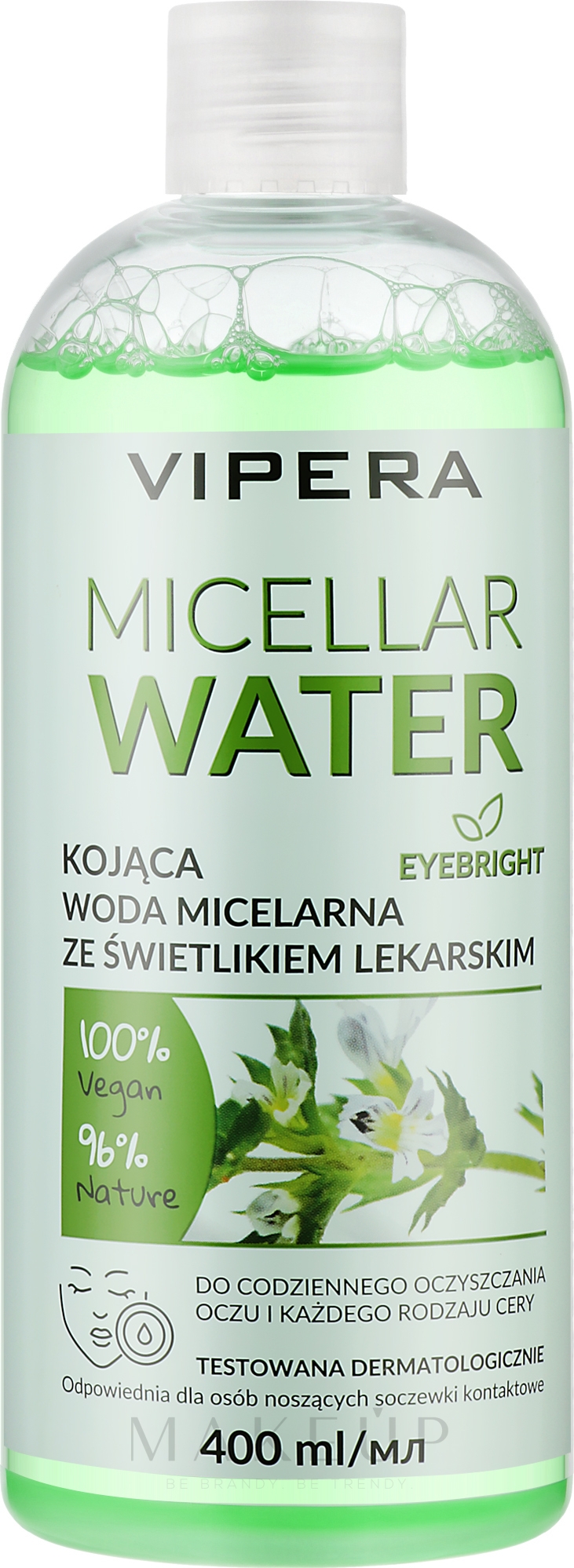 Beruhigendes Mizellenwasser - Vipera Eyebright Soothing Micellar Water — Bild 400 ml