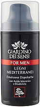 Düfte, Parfümerie und Kosmetik Giardino Dei Sensi Legni Mediterranei - After Shave Emulsion mit Hyaluronsäure und Bisabolol