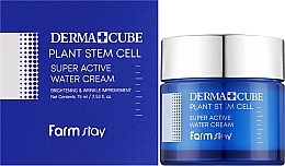 Feuchtigkeitsspendende Creme mit Phyto-Stammzellen aus Meeresdill  - FarmStay Derma Cube Plant Stem Cell — Bild N2