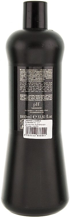 Peroxid mit blauem Pigment 5% - pH Laboratories Argan&Keratin Peroxide — Bild N2