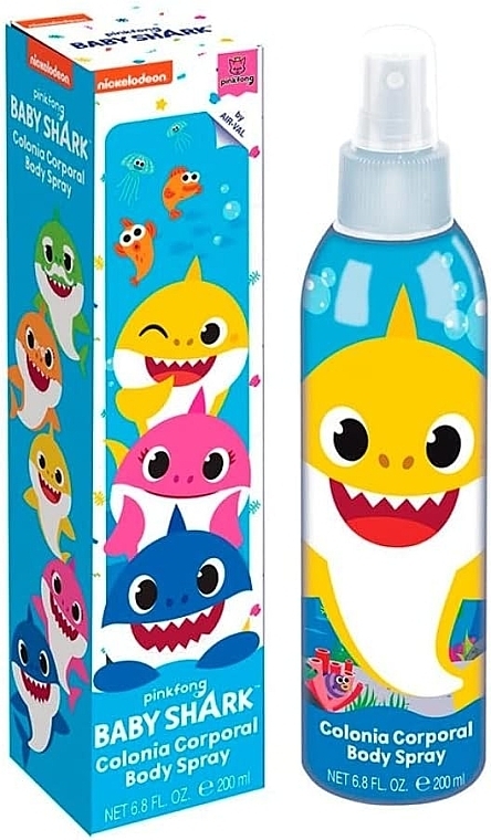 Air-Val International Baby Shark - Parfümierytes Körperspray — Bild N2