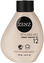 Düfte, Parfümerie und Kosmetik Haarstyling-Gel - Zenz Organic Sweet Orange No. 12 Styling Gel