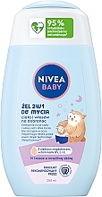 2in1 Körper- und Haarwaschgel zum Schlafengehen - Nivea Baby  — Bild N1