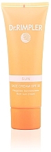 Düfte, Parfümerie und Kosmetik Sonnencreme für Gesicht LSF 30 - Dr.Rimpler Sunprotection Face Cream SPF-30