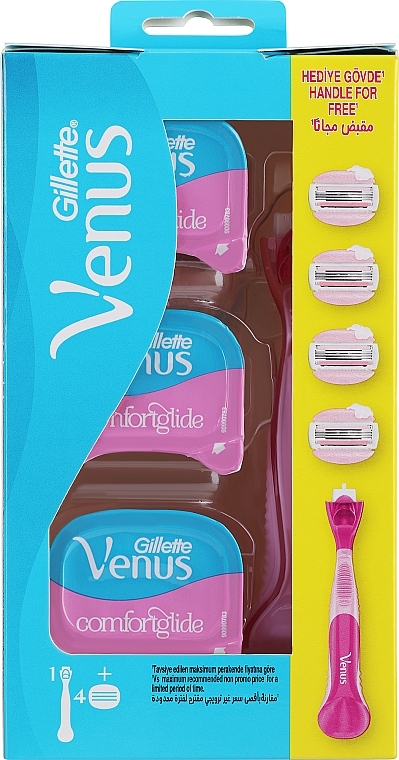 Rasierer mit 4 Ersatzklingen - Gillette Venus Spa Breeze — Bild N3