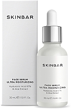 Düfte, Parfümerie und Kosmetik Feuchtigkeitsspendendes Gesichtsserum mit 98 % Hyaluronsäure und Aloe-Extrakt - SKINBAR Hyaluronic Acid 98% & Aloe Extract Face Serum