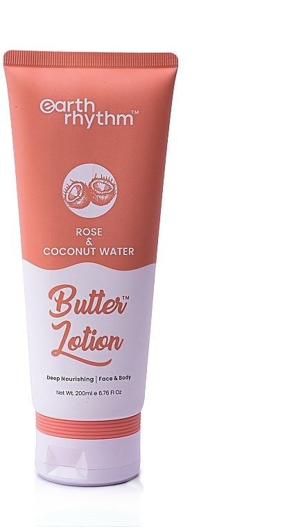 Körperlotion - Earth Rhythm Rose And Coconut Butter Body Lotion — Bild N1