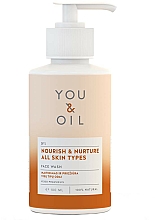 Düfte, Parfümerie und Kosmetik Nährendes und feuchtigkeitsspendendes Gesichtsreinigungsöl - You & Oil Nourish & Nurture Face Wash