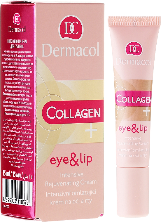 Intensiv verjüngende Augen- und Lippenkonturcreme - Dermacol Collagen+ Eye & Lip Cream — Bild N1
