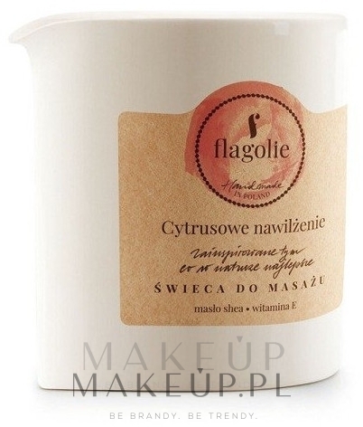 Massagekerze Citrus Hydration - Flagolie Citrus Hydration Massage Candle — Bild 200 g