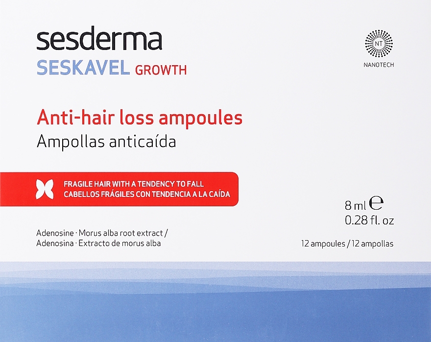 Ampullen gegen Haarausfall - SesDerma Laboratories Seskavel Anti-Hair Loss Aampoules