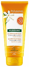 Düfte, Parfümerie und Kosmetik Sonnenschutzgel SPF30 - Klorane Polysianes Sublime Sun Gel-Cream Tamanu and Monoi