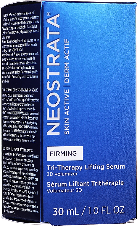 Lifting-Gesichtsserum mit Hyaluronsäure - NeoStrata Skin Active Tri-Therapy Lifting Serum — Bild N1