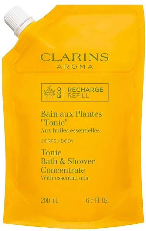 Badeschaum - Clarins Tonic Bath & Shower Concentrate (Doypack)  — Bild N1
