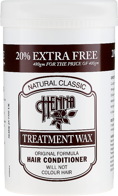 Haarspülung mit Henna-Extrakt - Natural Classic Henna