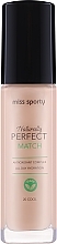 Düfte, Parfümerie und Kosmetik Foundation - Miss Sporty Naturally Perfect Match
