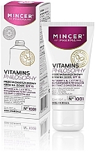 Anti-Falten-Tagescreme für das Gesicht - Mincer Pharma Vitamins Philosophy Anti Wrinkle Face Cream SPF15 № 1001 — Bild N1