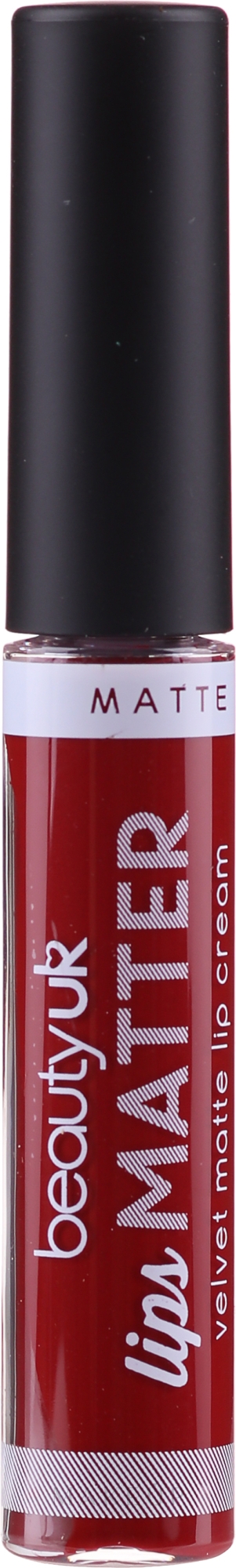 GESCHENK! Lippenstift - Beauty UK Lips Matter Velvet Matte Lip Cream — Bild 1 - Bond Mrs Bond