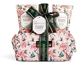 Düfte, Parfümerie und Kosmetik Körperpflegeset - IDC Institute Scented Garden (Duschgel 100ml + Körperlotion 70ml + Shampoo 70ml)