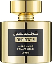 Lattafa Perfumes Confidential Private Gold - Eau de Parfum — Bild N1
