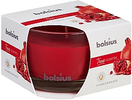 Duftglas Granatapfel - Bolsius True Scents Candle 63 mm x Ø90 mm — Bild N1