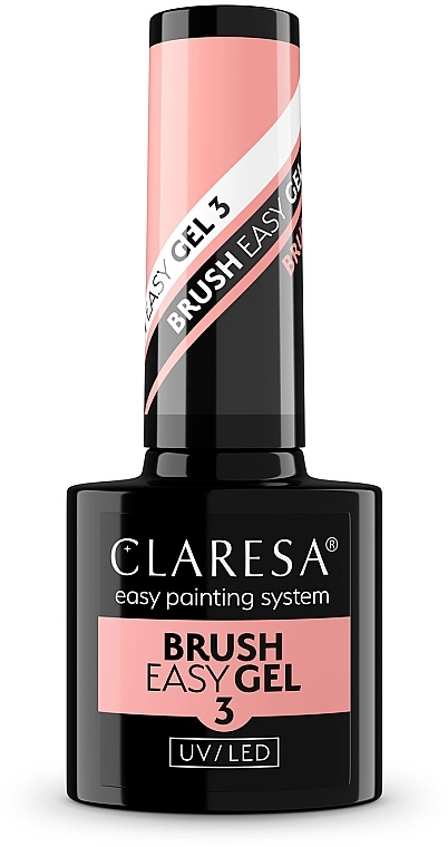 Hybrid-Nagellack - Claresa Brush Easy Gel — Bild N1