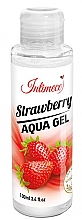 Düfte, Parfümerie und Kosmetik Gleitgel auf Wasserbasis Erdbeere - Intimeco Strawberry Aqua Gel