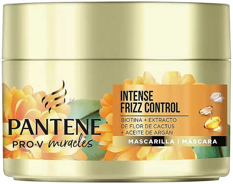 Intensivmaske für lockiges Haar - Pantene Pro-V Miracles Intense Frizz Control Hair Mask — Bild N1