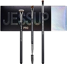 Düfte, Parfümerie und Kosmetik Make-up-Pinsel-Set T326 3-tlg. - Jessup