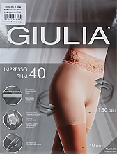 Düfte, Parfümerie und Kosmetik Strumpfhose für Damen Impresso Slim 40 Den nero - Giulia