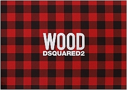 Dsquared2 Wood Pour Homme - Duftset (Eau de Toilette 100ml + Duschgel 100ml + Geldbörse) — Bild N1