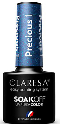 Gellack für Nägel - Claresa Precious Soak Off UV/LED Color — Bild N1