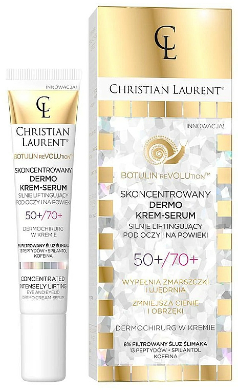 Konzentriertes Creme-Serum für die Augen 50/70+ - Christian Laurent Botulin Revolution Concentrated Dermo Cream-Serum — Bild N1