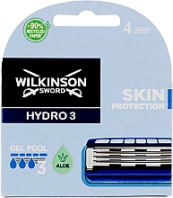 Ersatzklingenset 4 St. - Wilkinson Sword Hydro 3 Skin Protection Aloe — Bild N1