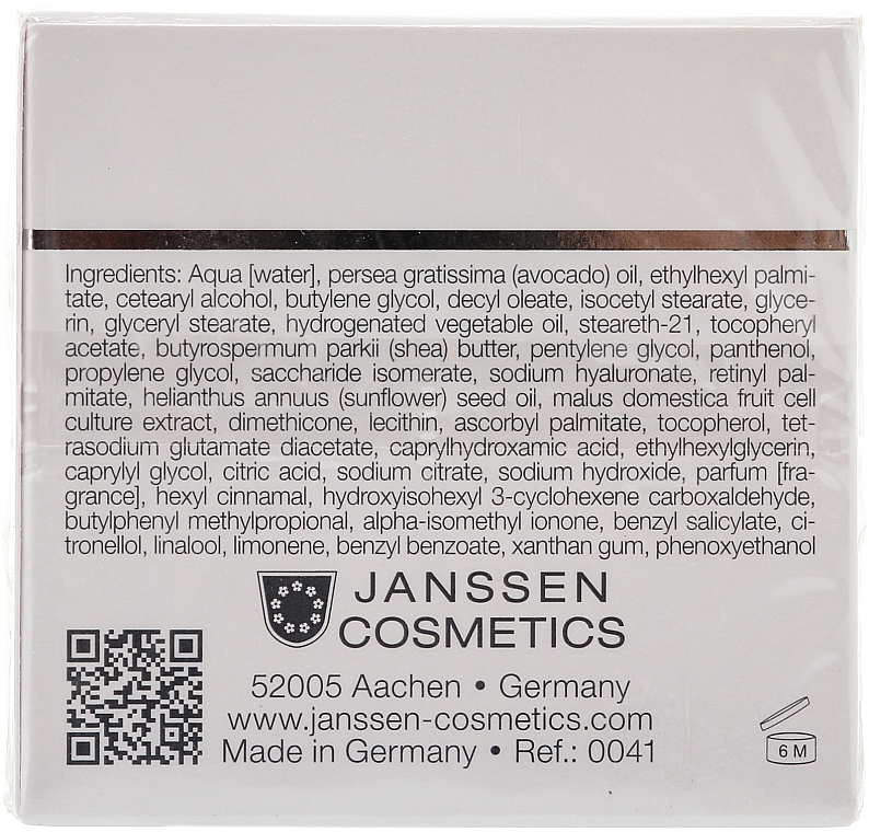 Regenerieriende Gesichtsmaske - Janssen Cosmetics Rich Energy Mask — Bild N2