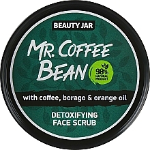 Detox Gesichtspeeling mit Kaffee, Borretsch und Orangeöl - Beauty Jar Detoxifying Face Scrub — Bild N1