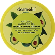 Hand- und Körpercreme mit Avocado-Extrakt - Dermokil Hand & Body Cream Avocado Extract — Bild N2