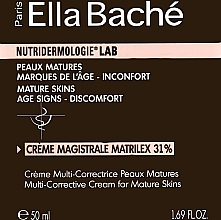 Gesichtscreme 31% - Ella Bache Nutridermologie® Lab Face Multi-Corrective Cream For Mature Skins — Bild N2