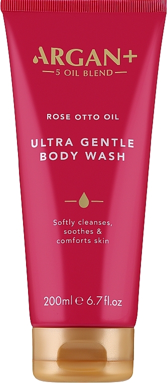 Ultra sanftes Duschgel mit Rosenöl - Argan+ Moroccan Rose Nourish & Renew Body Wash