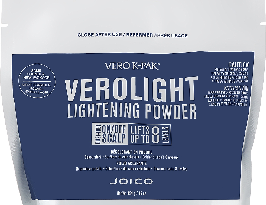 Leuchtendes Haarpuder - Joico Vero K-Pak VeroLight Dust-Free Lightening Powder — Bild N1