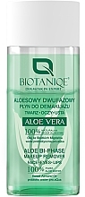 Düfte, Parfümerie und Kosmetik Zweiphasiger Augen-Make-up-Entferner - Biotaniqe Aloe Vera Aloe Bi-Phase Makeup Remover