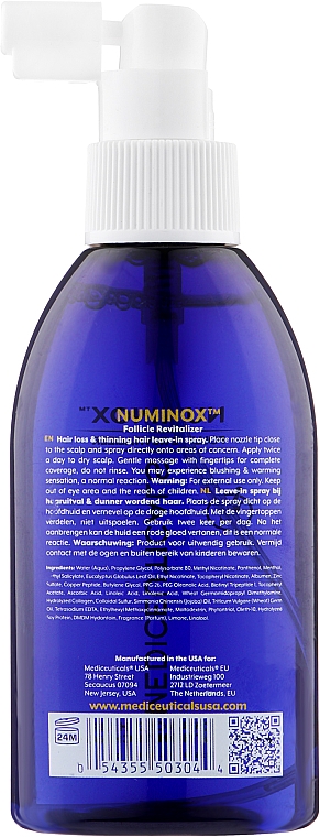 Stimulierendes Serum für Männer für Haarwachstum - Mediceuticals Advanced Hair Restoration Technology Numinox — Bild N4