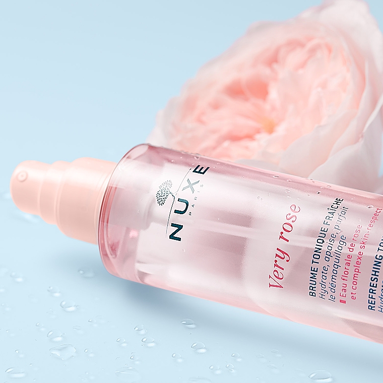 Erfrischender und tonisierender Gesichtsnebel mit Rosenblütenwasser - Nuxe Very Rose Refreshing Toning Mist — Bild N2